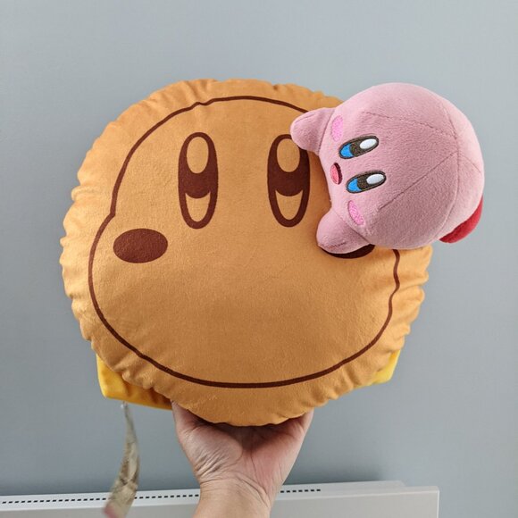 Nintendo Kirby Hamburger Kuji Prize Pillow - Picture 1 of 5